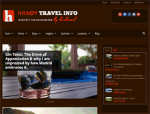 Tablet Screenshot of handytravelinfo.com